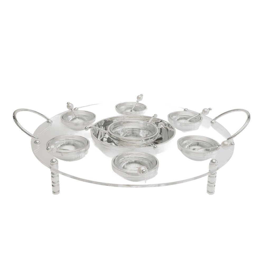 1-Piece Silver-Plated Caviar Serving Set
